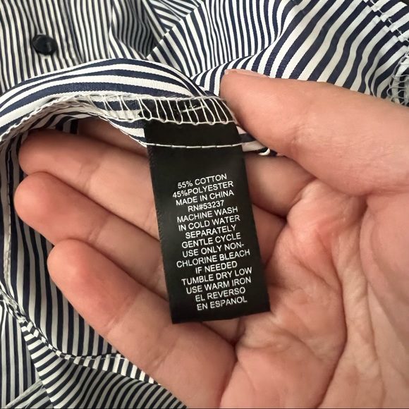 mlle gabrielle striped waist tie midi dress - Picture 4 of 4